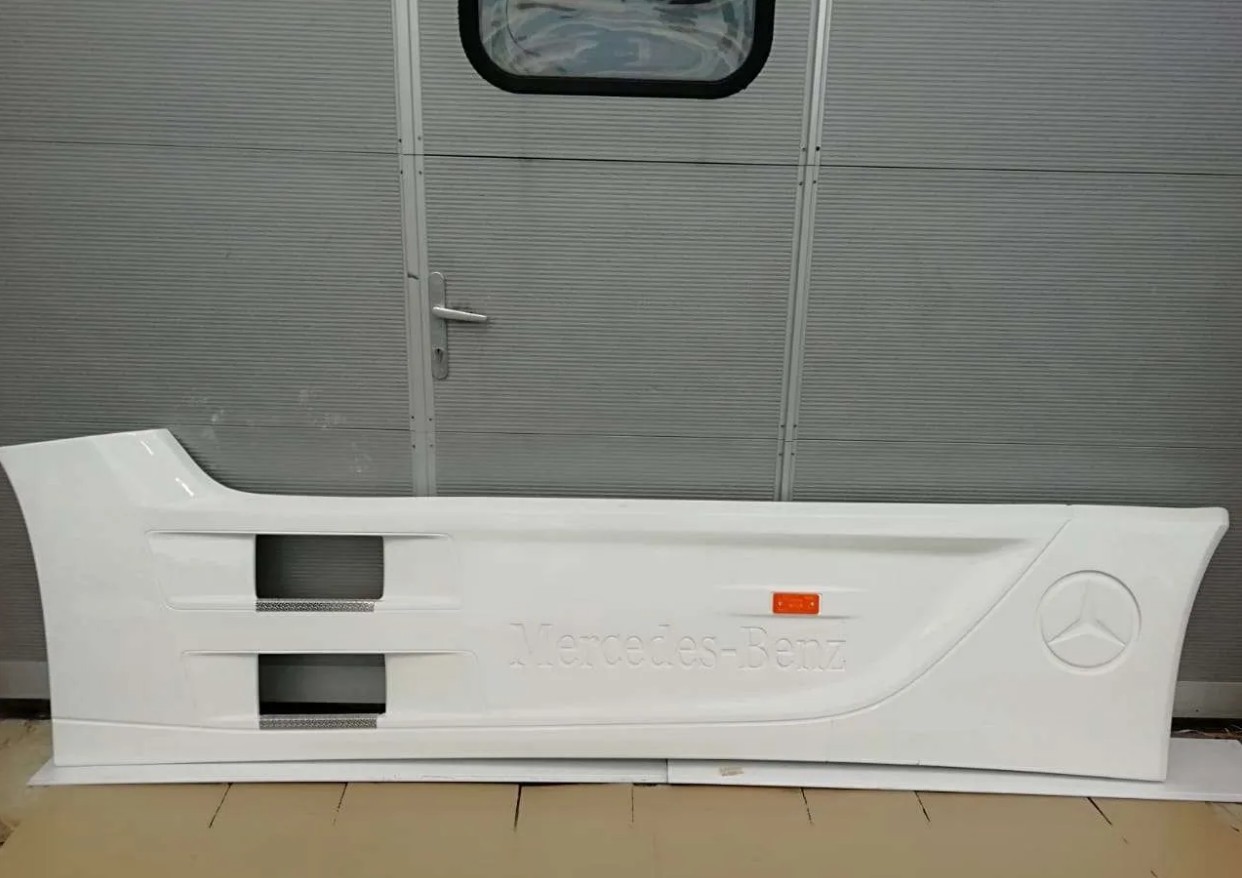 Межосевой спойлер на Mercedes Actros